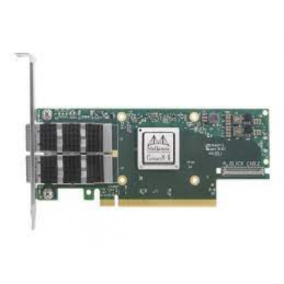 NVIDIA ConnectX-6 EN MCX613106A-VDAT - Network adapter - PCIe 4.0 x16 - 200 Gigabit QSFP56 x 2